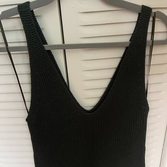 Green Sweater Tank - Picture 1 of 3